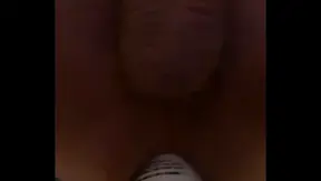Massive Glass Dildo Tears Him Open – Raw Gay Ass Stretching Session