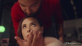 Hot milf Casey enjoys a late night BBC