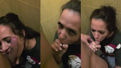 Hubby's Brother Raw Fucks Me in the Toilet - Hi to Husband