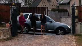 Two slut mom lesbo fuck