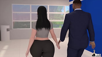 Hot thick Asian student seduces her BBC Professor