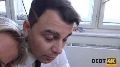 Brazen Guy Fucks Bride to Dodge Debt