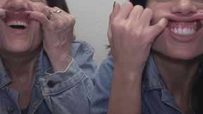 Custom beautiful mouth and teeth