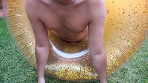 Glitter swimring