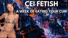 CEI Fetish - CEI Tasks - A Week of Eating Cum CEI - Cum Eating Instruction - 8 Different Ways for Your to Swallow Your Load