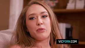 Hot babes Kitty Valance and Kagney Linn Karter share their fashion agent'_s cock