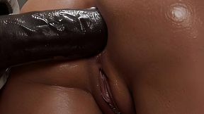 ruth heaven - dirty toilet gloryhole [ai generated] interracial bbc