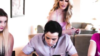 STEAMY STUDY SESSION Skinny Tutor Emma Starletto Gets FKED SENSELESS by NoNonsense Delivery Dude During Intense Cram Session