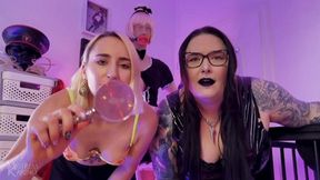 Small penis humiliation with Madame Electric POV