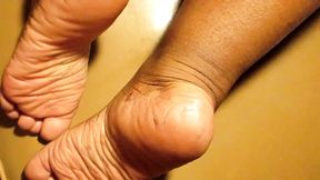 Dirty Diana Gives Him a Feet Job