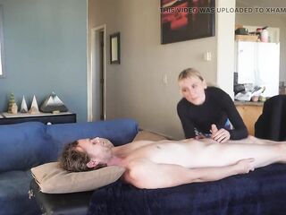 Massage Daybed Magnificence Hole Oral job & Facial