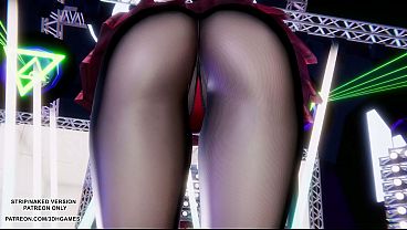 [MMD] I Ren - Butt - Ahri Sexy Kpop Dance League of Legends Hentai Uncensored 4K 60FPS