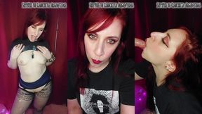tu cunada heavy metal te sorprende como grupie en tu concierto!!!!