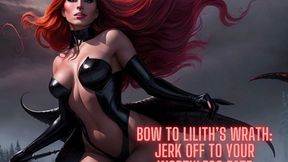Bow to Lilith’s Wrath: Jerk Off to Your Worthless Fate