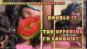 🎭 Double It: The Offering I’d Laugh At