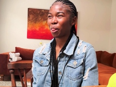 I knew this 18YO EBONY wanted LA bad