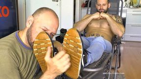 Barefoot guy Kurka FULL HD