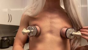 Crossdresser Uses Tool to Get Boobs