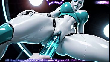 The little robot was fucked hard, and even got cum as a reward. ai-generated