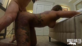 Halle Hayes - Gets Ass Fucked By Walters White Cock