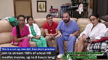 Male Nurse Sneaks Into Exam Room On Break To Masturbate On Exam Table On GuysGoneGynoCom!