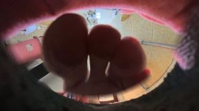 MARTINA humiliated dwarfs in the bathroom with 8K VR360