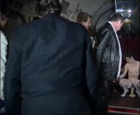 Two guys enjoy in BJ by some whores