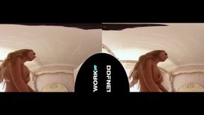 Precious Stacey Saran and Porn World - blonde porn scene - Porn World