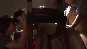 07879 Beautiful girl in agony