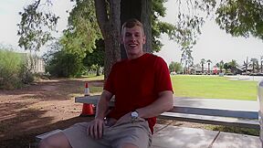 Blonde Stud Kane Bryant Jerks His Cock