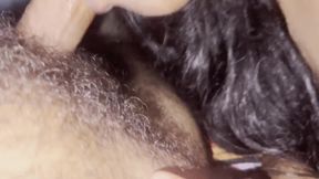 Desi Beautiful Village Girl Blowjob Deepthroat Cum Eating
