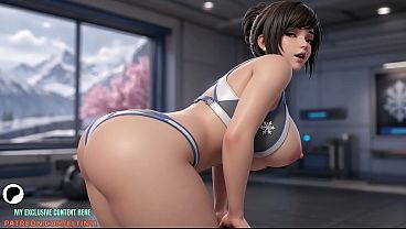 Hot Sexy Twerk With Overwatch Girls (AI)