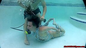 Casey Calvert Underwater Ass Hooked