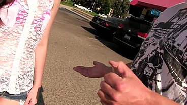 Veronica Radke Struggles Taking Jerry Kovak Massive Cock