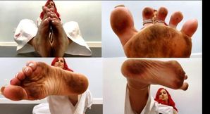 Black Belt Foot Job- Victorious Milking