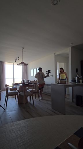 Behind the Scenes of "sex with My Boyfriend". Real and Homemade.