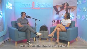 Cristinavegas, a Latina Webcam Model, Breaks Her Clitoris Riding the Fucking Machine on Juanbustospodcast.