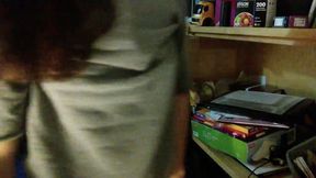 Babe with Perky Tits Striptease