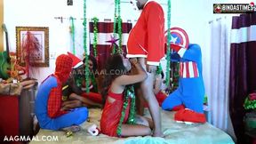 X Mass Gangbang Uncut (2022) Bindastime Bengali Short Film