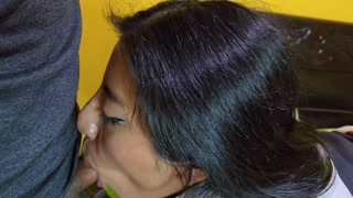 This sweet girl loves to suck me off