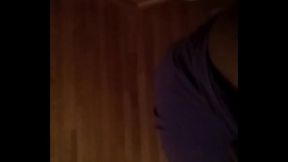 Ebony fucked up ass in the kitchen