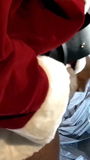 Powerful moment from &quot;Santa Humping Sex Doll To Moaning Cumshot During Christmas&quot;
