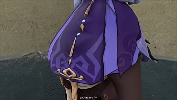 Keqing farts on Aether