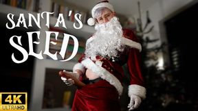 Santa's Seed - FtM Bad Santa Jaq Quicksilver Trades Nice List Status for a Festive Blowjob - humor, holiday, Christmas, boot worship, POV, strapon, old man - 4k mp4