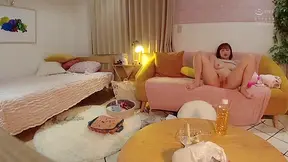 Shy Japanese Milf Fingerfucks Her Soaking Wet Pussy with Desire