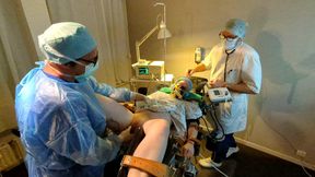 Surgery with patient Rachel