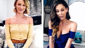 Slim girl Emma Hix feels happy as she works on her wet juicy pussy