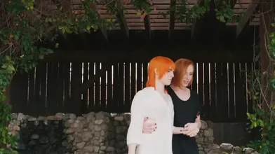 A Threesome Of Shemales And Babes Fucking Each Other
