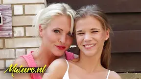 Sultry Milf Uses Strap-On To Fuck Innocent Teen's Tight Pussy Deeply