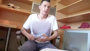 Twink Pays Debt in Sperm: Desperate Blowjob for Huge Cock – GayPorno 18+